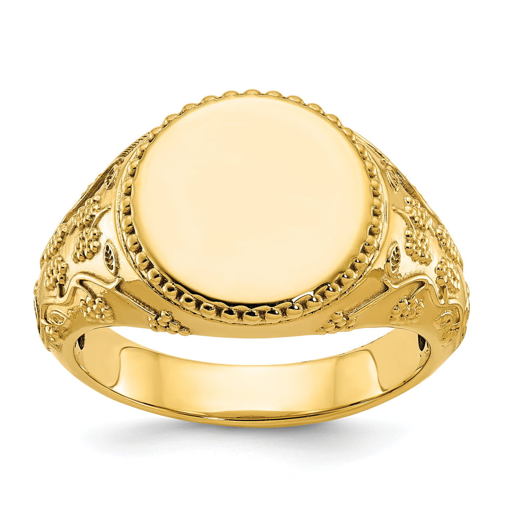 10ky Fancy Ring Mounting (No Stones Included)