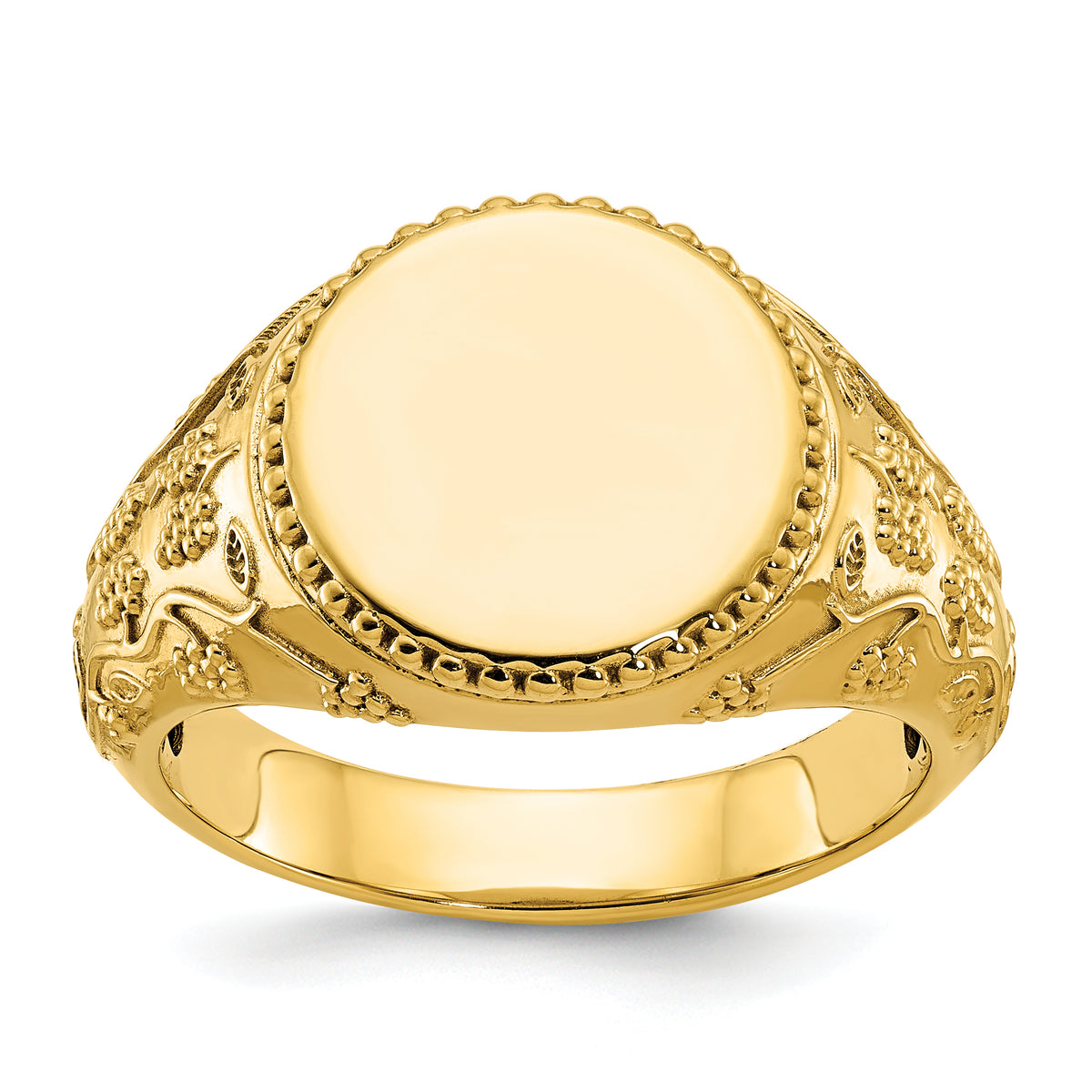 10ky Fancy Ring Mounting (No Stones Included)