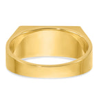 14k Men's Polished 3-Stone 1 Carat AA Quality Diamond Ring - Sophia Jewelers