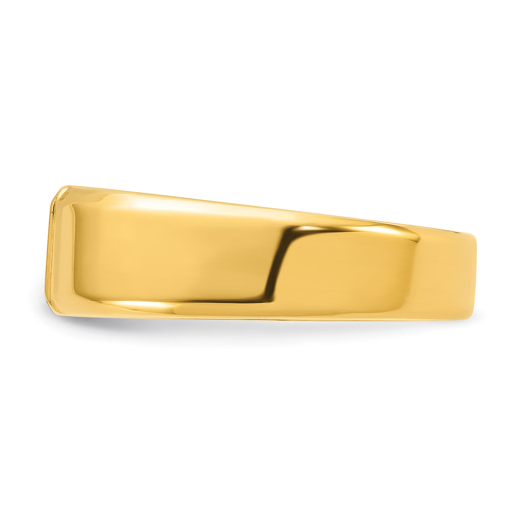 14k Mens Diamond Ring Mounting, Mounting Only - Sophia Jewelers