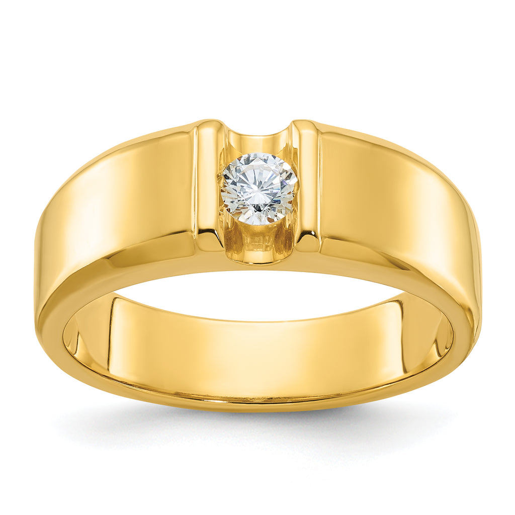 14k Mens Diamond Ring Mounting, Mounting Only - Sophia Jewelers