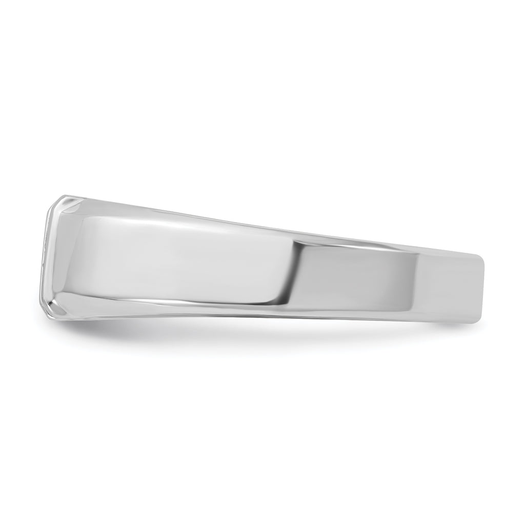 14k White Gold Mens Diamond Ring Mounting, Mounting Only - Sophia Jewelers