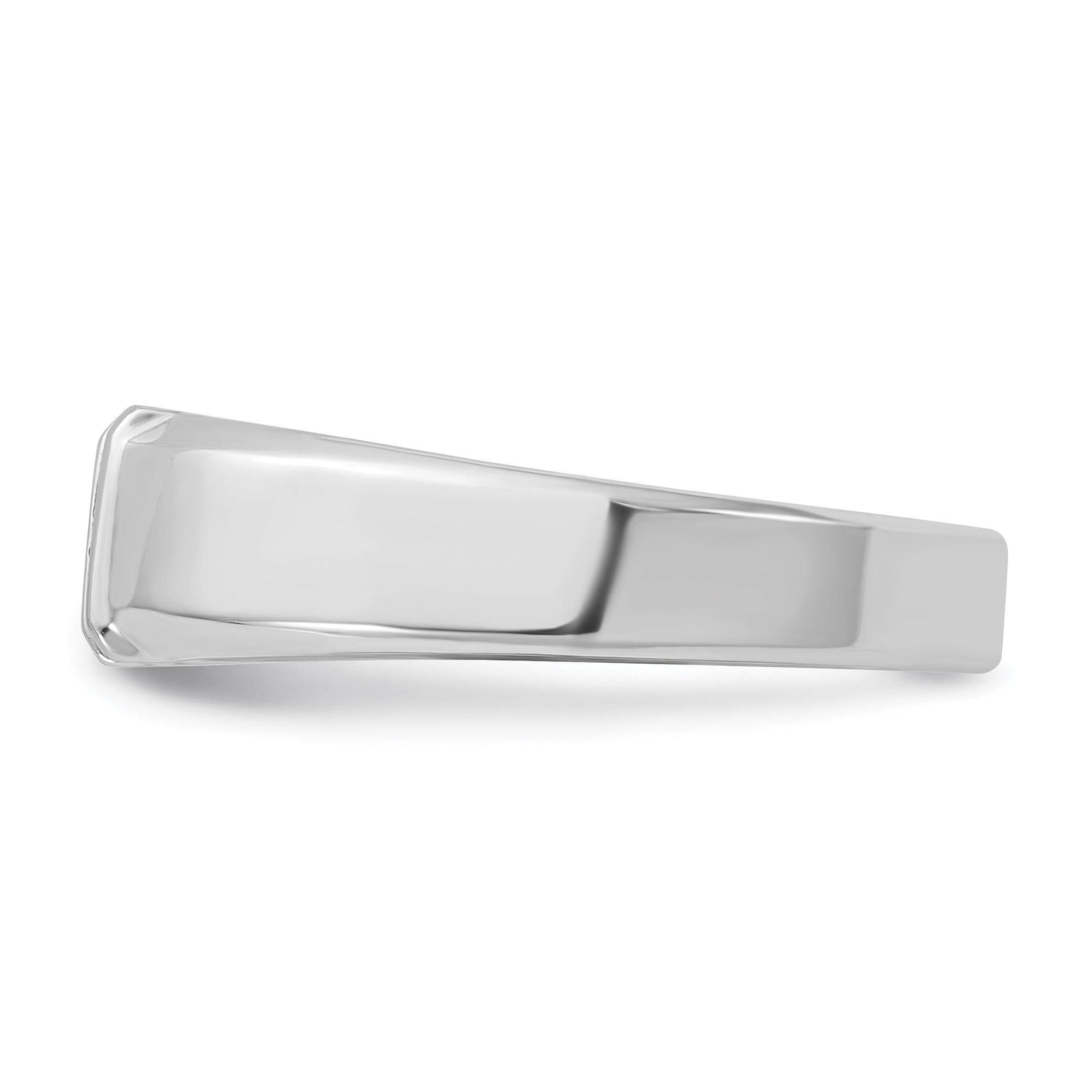 14k White Gold Mens Diamond Ring Mounting, Mounting Only - Sophia Jewelers