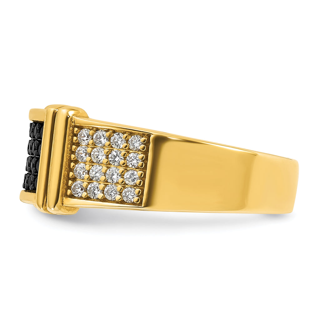 14k Mens Diamond Ring Mounting, Mounting Only - Sophia Jewelers