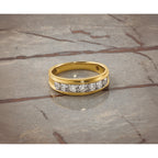 14k Polished Men's Ring Mounting, Mounting Only - Sophia Jewelers
