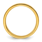 14k Mens Polished Ring Mounting, Mounting Only - Sophia Jewelers