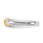 14k Two-tone 1/3 carat Ladies Wedding Band - Sophia Jewelers