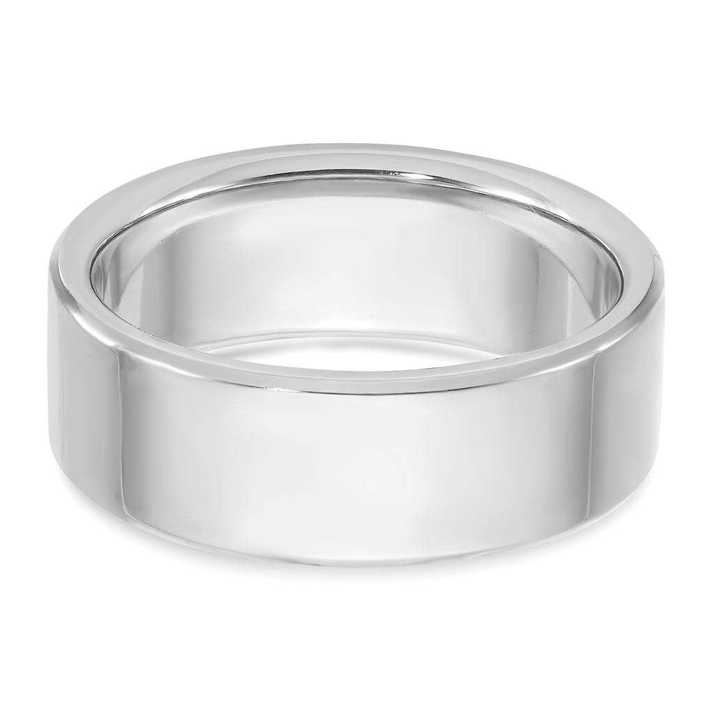 14k White Gold Mens Satin Sapphire/Diamond Ring Mounting, Mounting Only - Sophia Jewelers