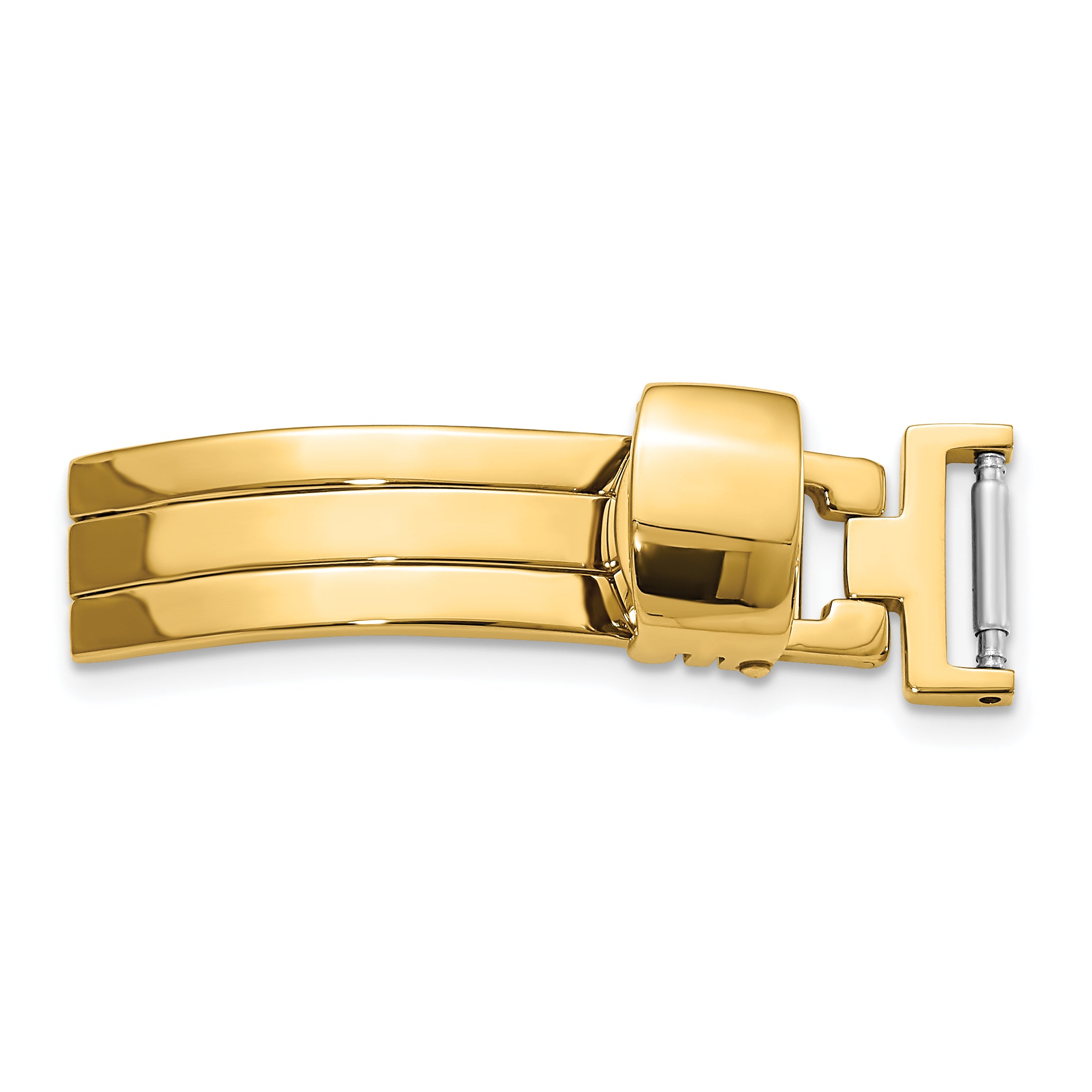10mm Gold-tone Deployment Buckle Main image