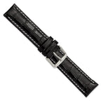 Crocodile-Grain Watch Band in Leather - Sophia Jewelers
