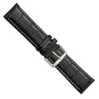 Crocodile-Grain Watch Band in Leather - Sophia Jewelers