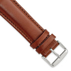Havana Smooth Leather Watch Band in Brown, 16mm