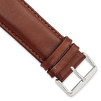 Havana Smooth Leather Watch Band in Brown, 16mm