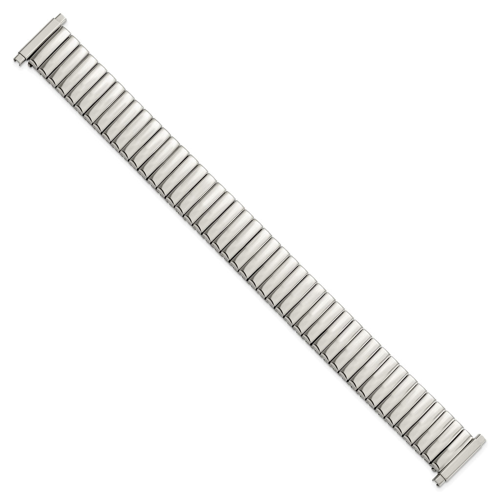 Expansion Watch Band in Stainless Steel, 16mm - Sophia Jewelers