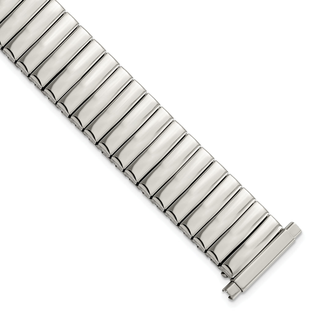 Expansion Watch Band in Stainless Steel, 16mm - Sophia Jewelers
