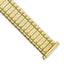 15-20mm Satin and Polished Yellow IP-plated Stainless Steel 6.25 inch Expansion Watch Band