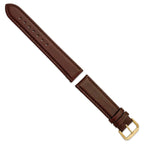 DeBeer Dark Watch Band in Leather - Sophia Jewelers