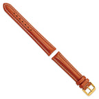 Saddle Brown Oil-Tanned Leather Watch Band, 20mm - Sophia Jewelers