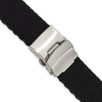 Deployment Watch Band in Silicone Rubber, Textured - Sophia Jewelers