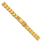 Oyster-Style Deployment Watch Band in Gold-Tone Stainless Steel, 11 to 14 Mmmm - Sophia Jewelers
