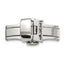 14mm Silver-tone Butterfly Style Deployment Buckle