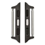 38mm Apple Watch Pair of Black Adapters Fits 20mm Watch Band