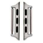 Gilden 38mm Apple Watch Pair of Steel Adapters Fits 20mm Watch Band