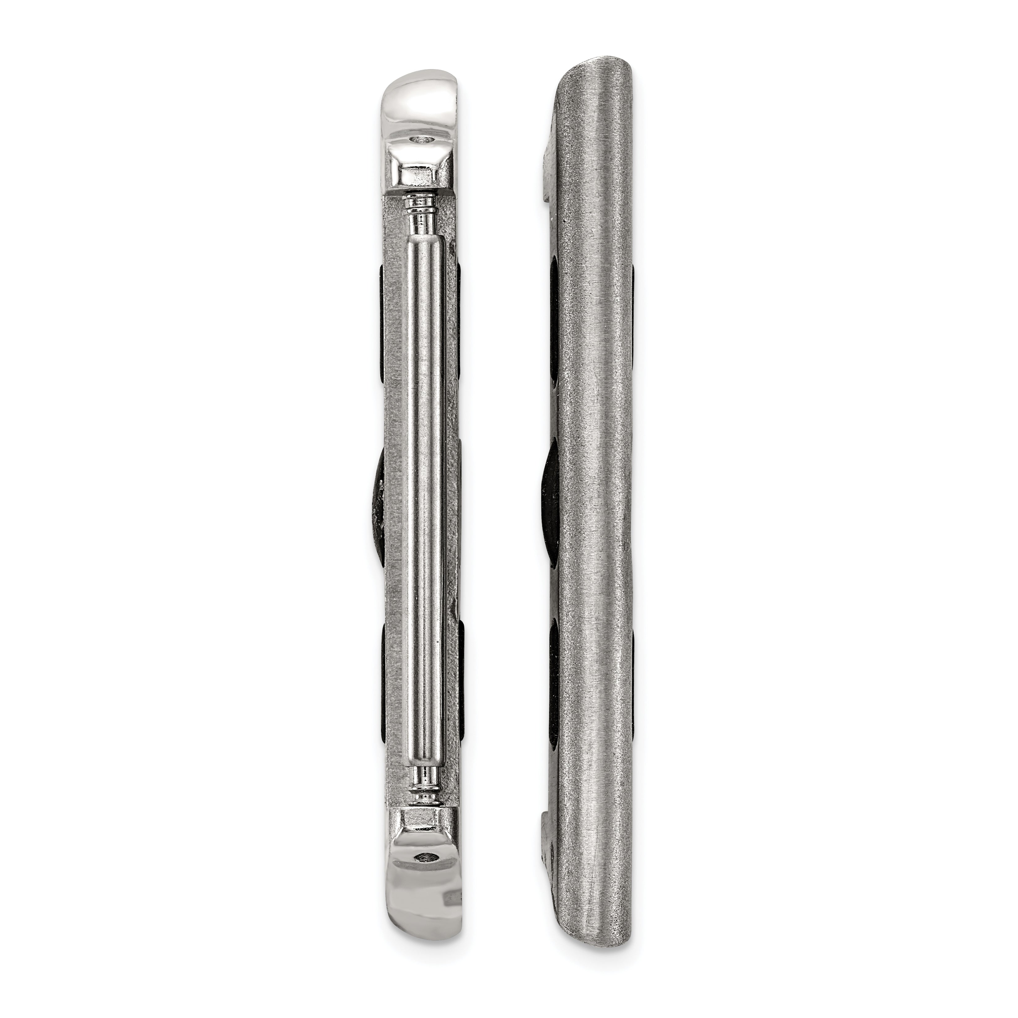 Set of Two 42mm Stainless Steel Apple Watch Adapter for 22mm Watch Band - Sophia Jewelers