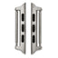 Set of Two 38mm Stainless Steel Apple Watch Adapter for 20mm Watch Band - Sophia Jewelers