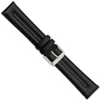 Double Pad Oilskin Watch Band in Leather - Sophia Jewelers