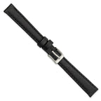 Gilden Black Saffiano-Style Watch Band in Leather - Sophia Jewelers
