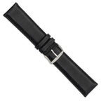 DeBeer Black Full Oil Watch Band in Leather, Brushed - Sophia Jewelers