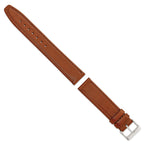 Havana Brown Calf Leather Watch Band, 16mm - Sophia Jewelers
