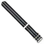 DeBeer Two-Piece Quick Release Spring Bars Watch Band in Fabric - Sophia Jewelers