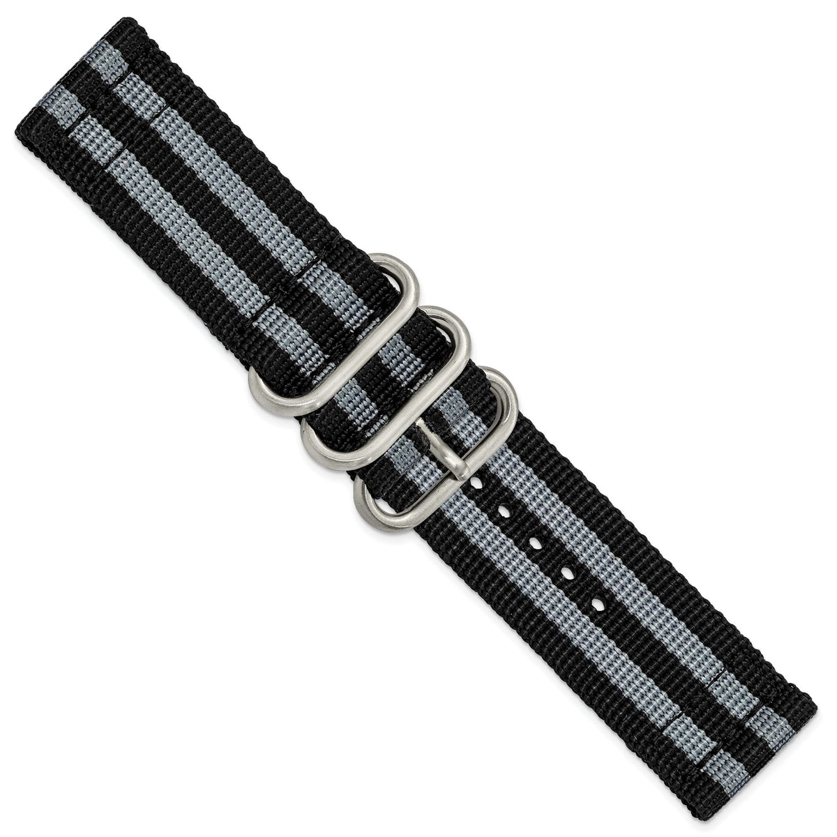 DeBeer Two-Piece Quick Release Spring Bars Watch Band in Fabric - Sophia Jewelers