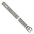 18mm Two-Piece Stainless Steel Mesh 7.5 inch Watch Strap