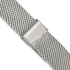 Mesh Watch Strap in Stainless Steel, 22mm