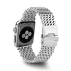20mm Stainless Steel Shark Mesh with Divers Clasp 7 inch Watch Strap