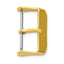 Leather Watch Band with Gold-Tone Buckle 24mm