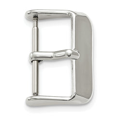 20mm Silver-tone Stainless Steel Buckle