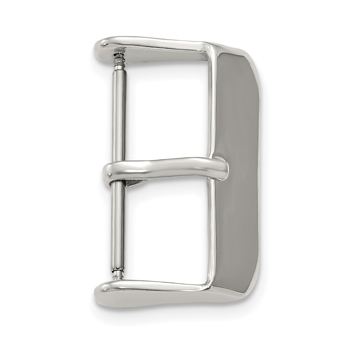 24mm Silver-tone Stainless Steel Buckle