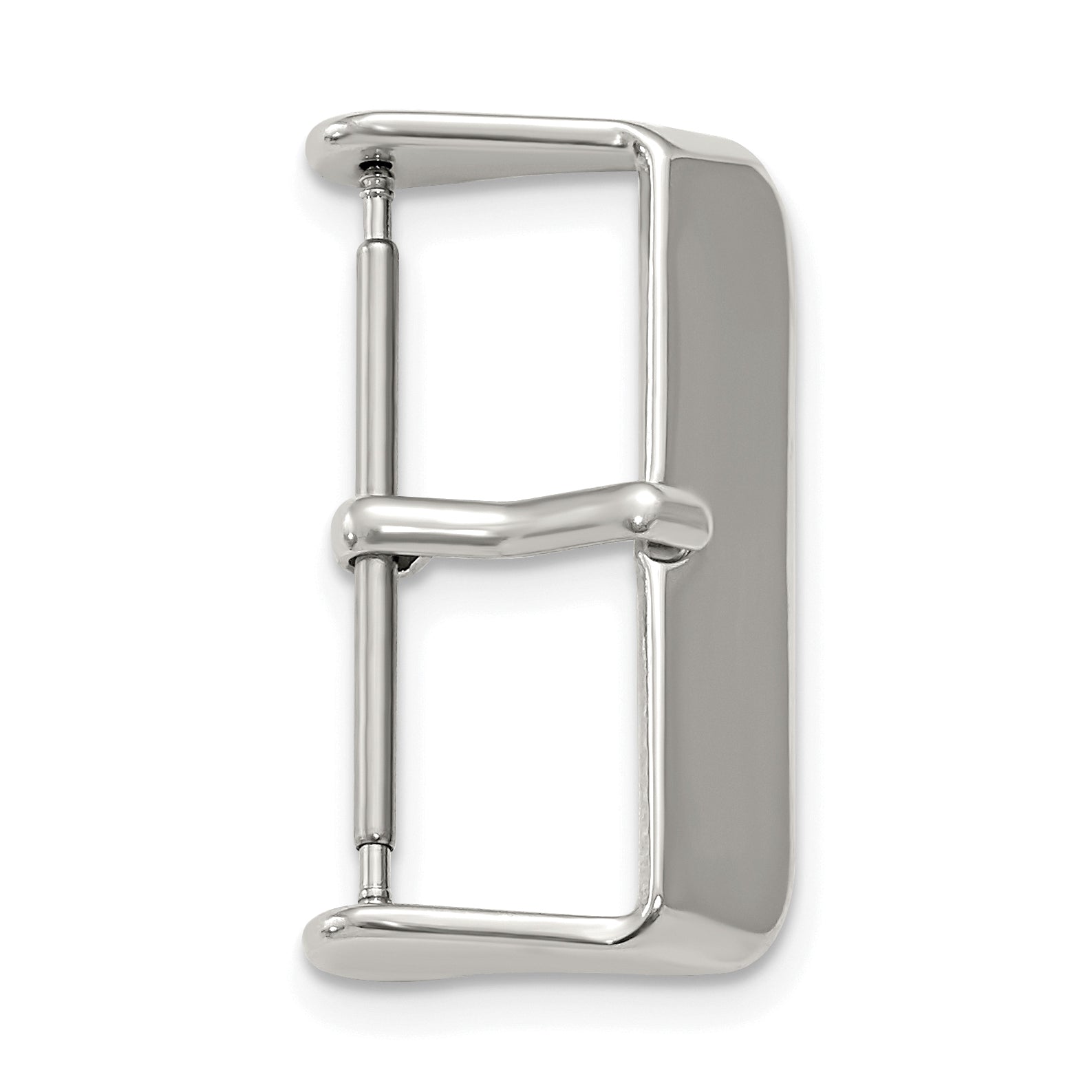 26mm Silver-tone Stainless Steel Buckle