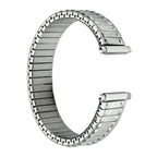 15-20mm Satin and Polished Stainless Steel 6.25 inch Expansion Watch Band
