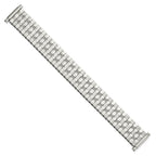 Gilden Sparkleband 16-22mm Satin and Polished Stainless Steel 7.25 inch Long Expansion Watch Band