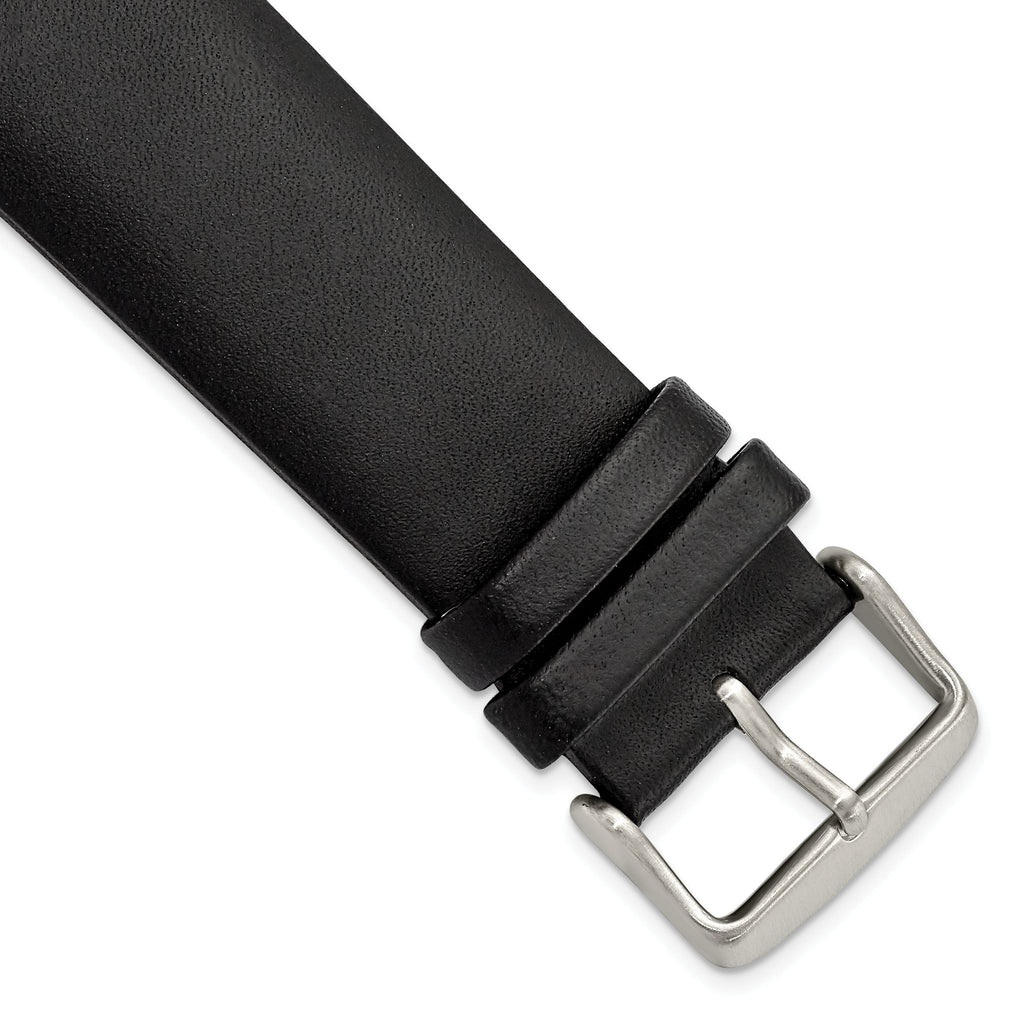 Padded No-Stitch Calfskin Watch Band in Leather, Matte - Sophia Jewelers