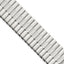for Apple 42/44mm Smart Watch Mens Long Stainless Steel 7.5 inch Expansion Watch Band with Stainless Steel Adapters