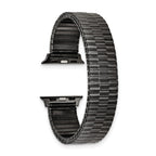 Gunmetal Expansion Watch Band in Stainless Steel - Sophia Jewelers
