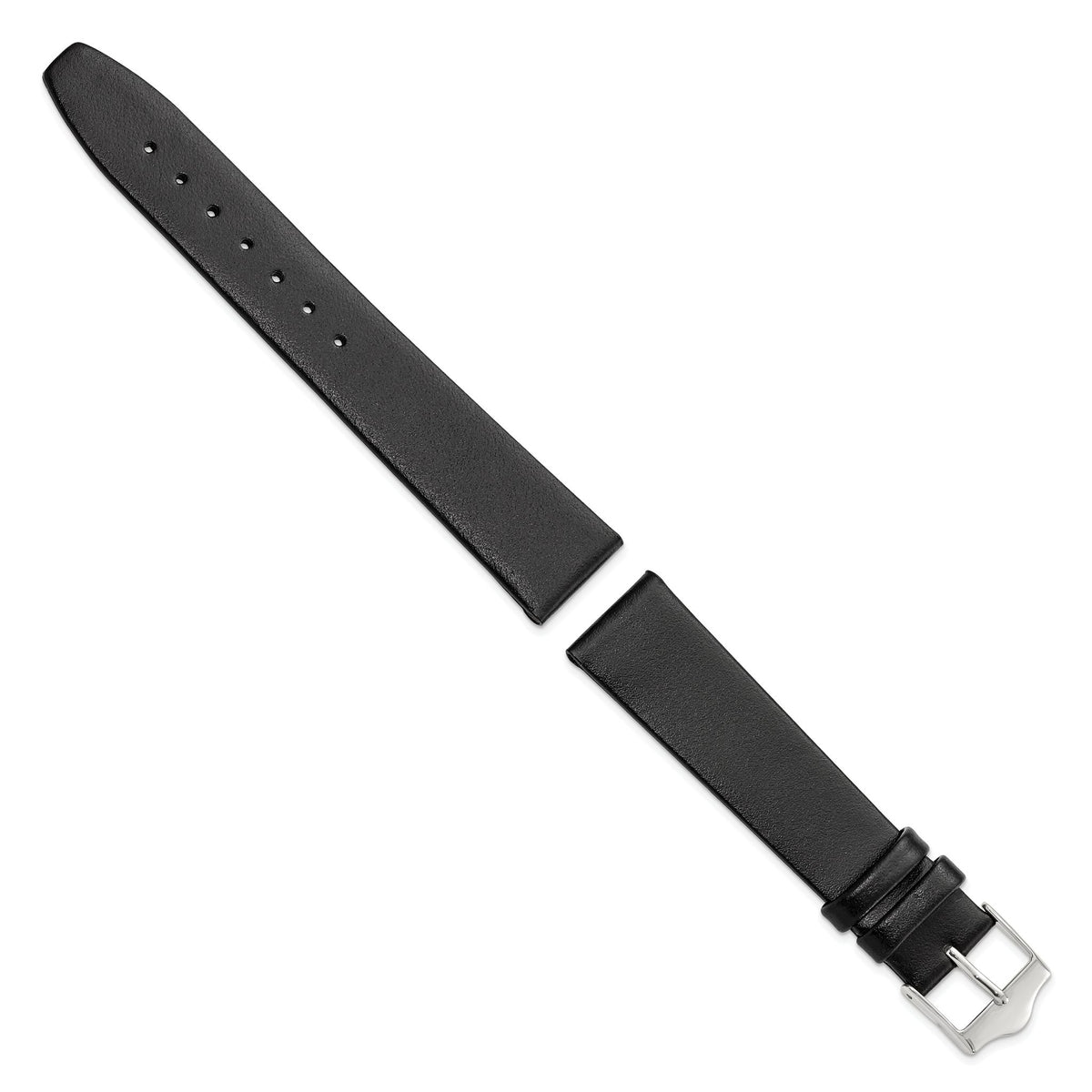 Smooth Flat Watch Band in Leather - Sophia Jewelers