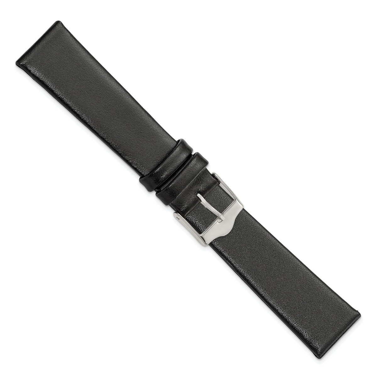 Smooth Flat Watch Band in Leather - Sophia Jewelers