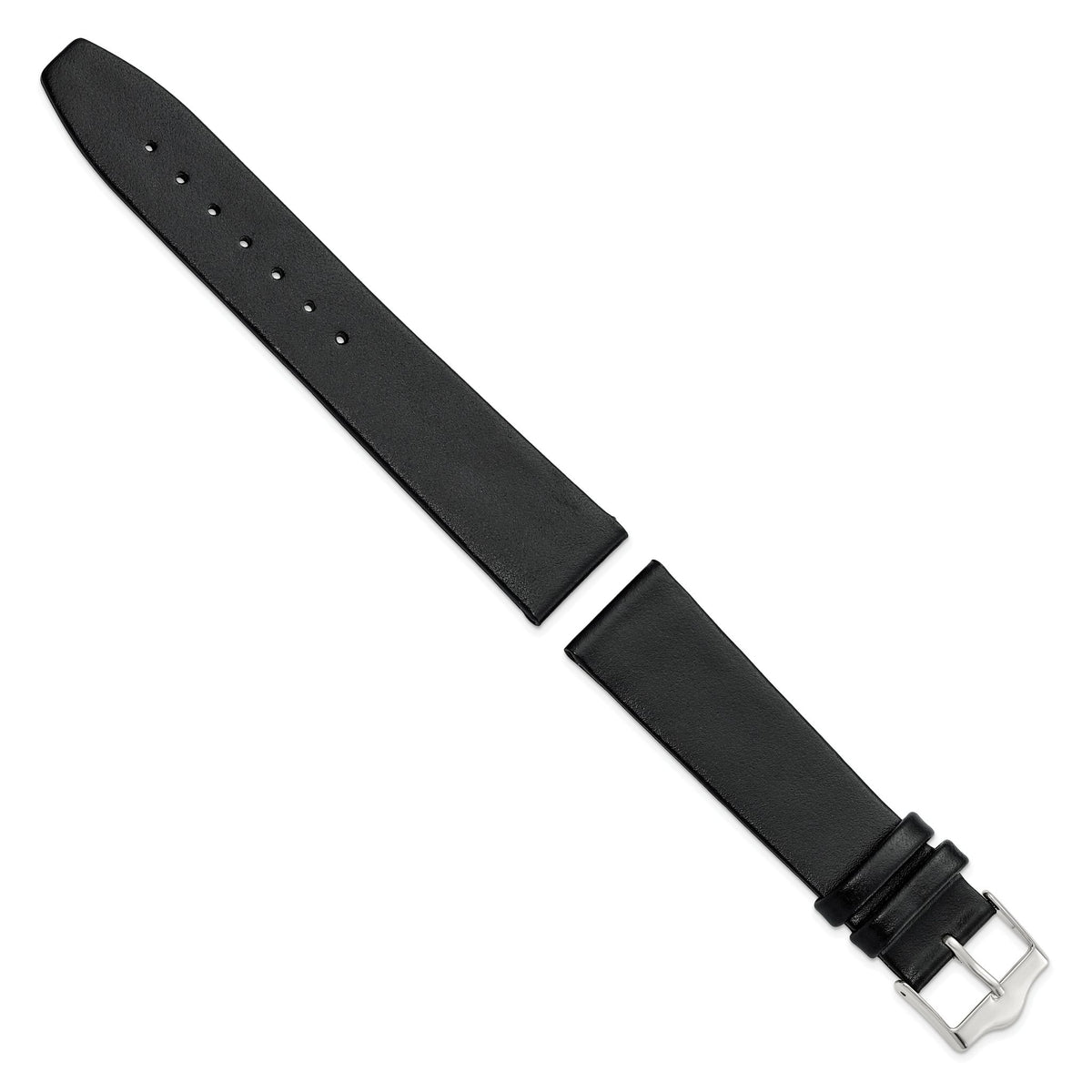 Smooth Flat Watch Band in Leather - Sophia Jewelers